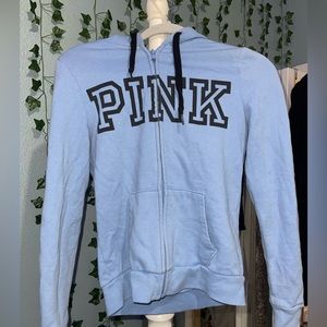 Pink zip up jacket
